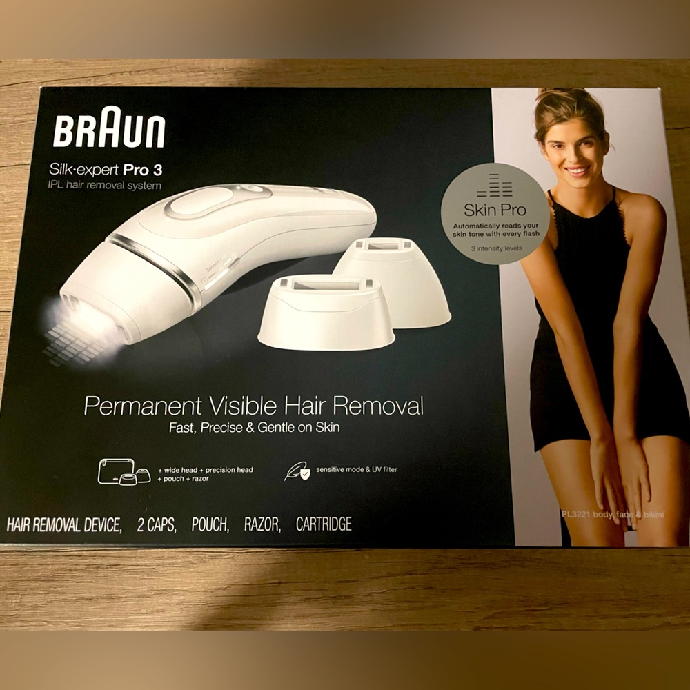 Braun Silk-Expert Pro 3 Permanent Hair Removal System